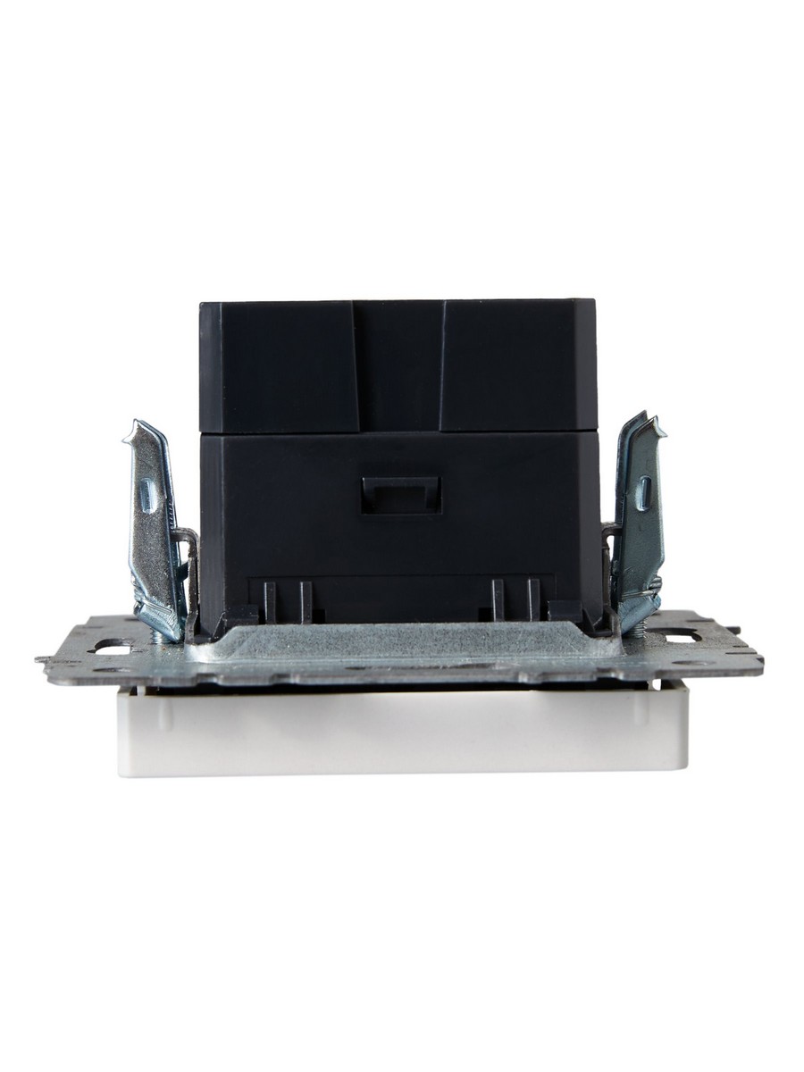 IEK Brite Жемчуг Розетка IEK BRITE USB A+A 3,1А РЮ10-1-БрЖ жемчужный BR-U21-D31-K36