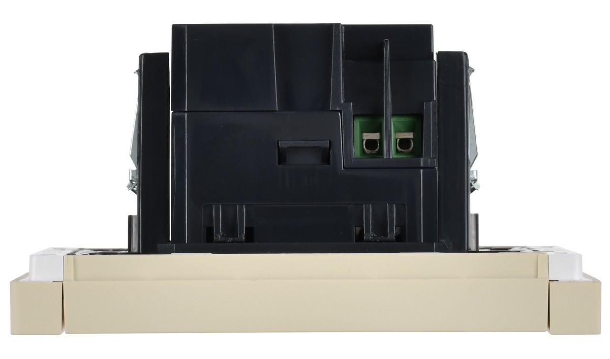 Розетка IEK FORTE&PIANO Ваниль USB A+C 18Вт FP451