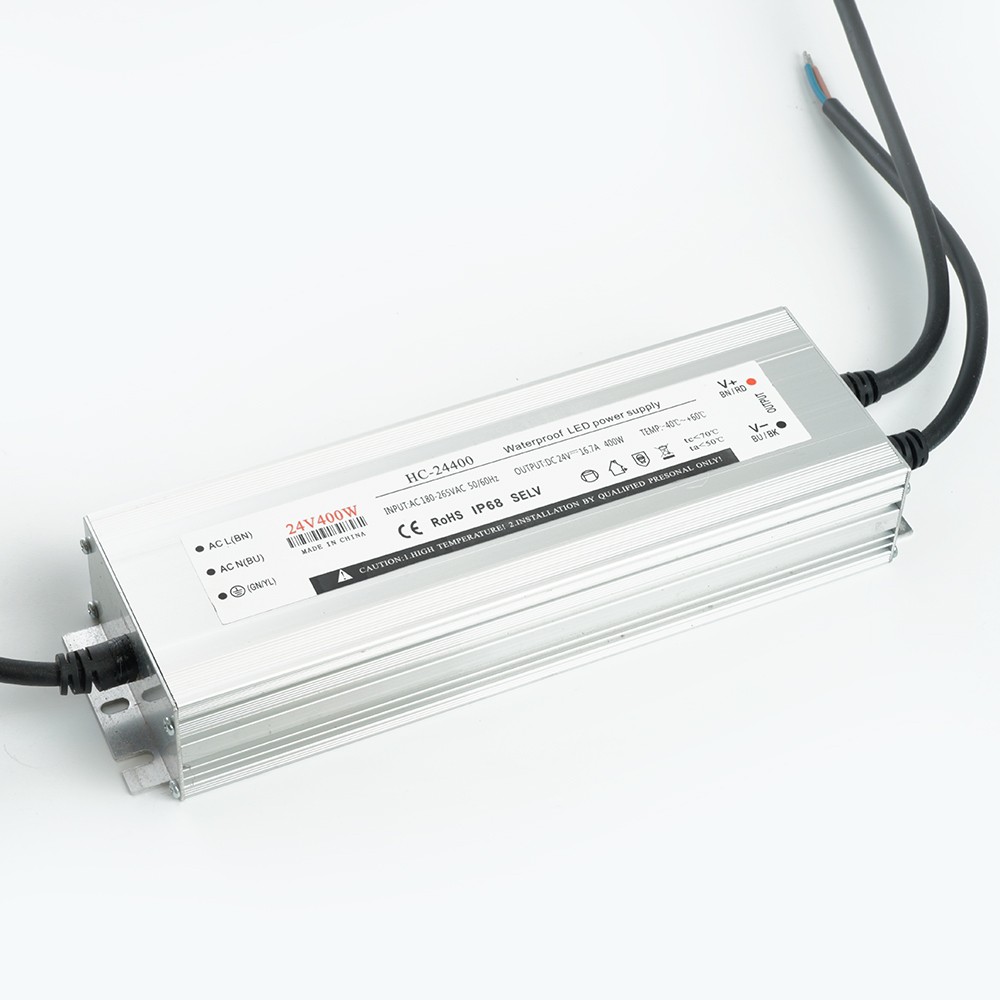 Трансформатор Feron для светодиодной ленты 400W 24V IP67 (драйвер) LB007 48744