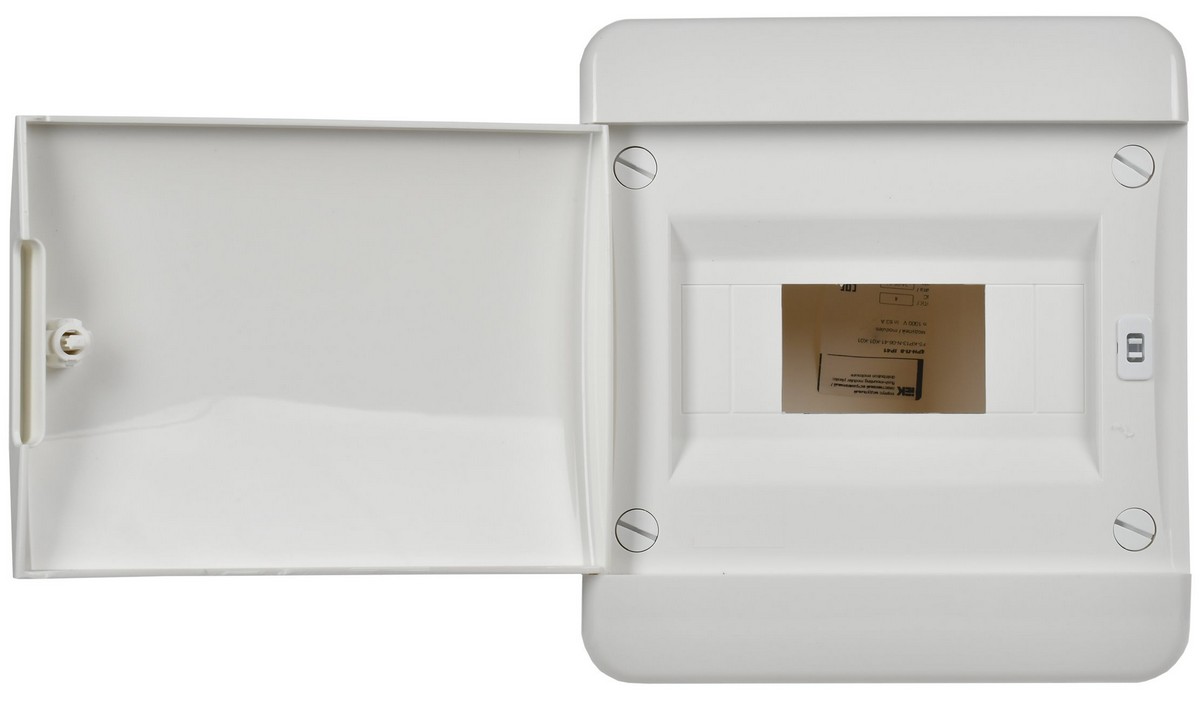 Щит пластиковый IEK TEKFOR ЩРН-П-8 IP41 бел. дверь TF5-KP13-N-08-41-K01-K01