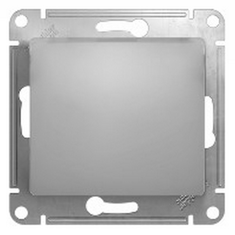 Переключатель Systeme Electric Glossa Алюминий перекрестный, сх.7 GSL000371