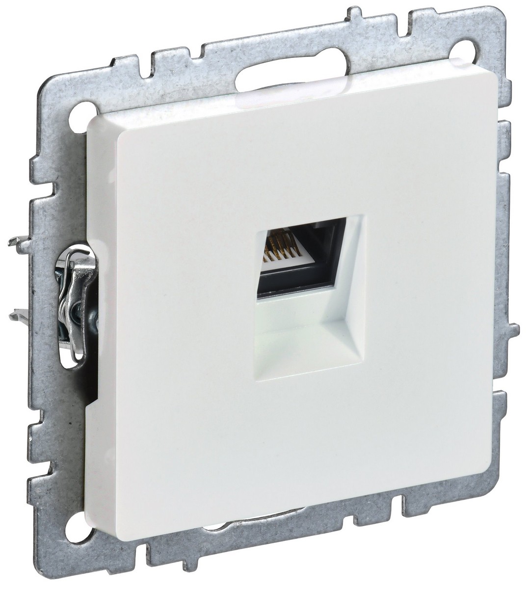 IEK Brite Жемчуг Розетка IEK BRITE компьютерная RJ45 кат.5E РК10-БрЖ жемчуг BR-K10-1-K36