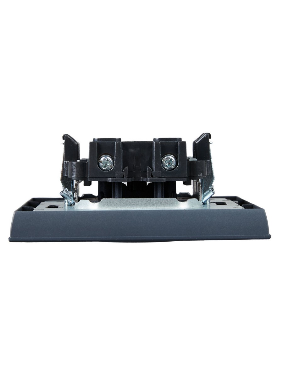 IEK Brite Маренго Розетка IEK BRITE Маренго без з/к/ш 10А в сборе РСР10-1-0-БрМ BR-R10-10-K35-F