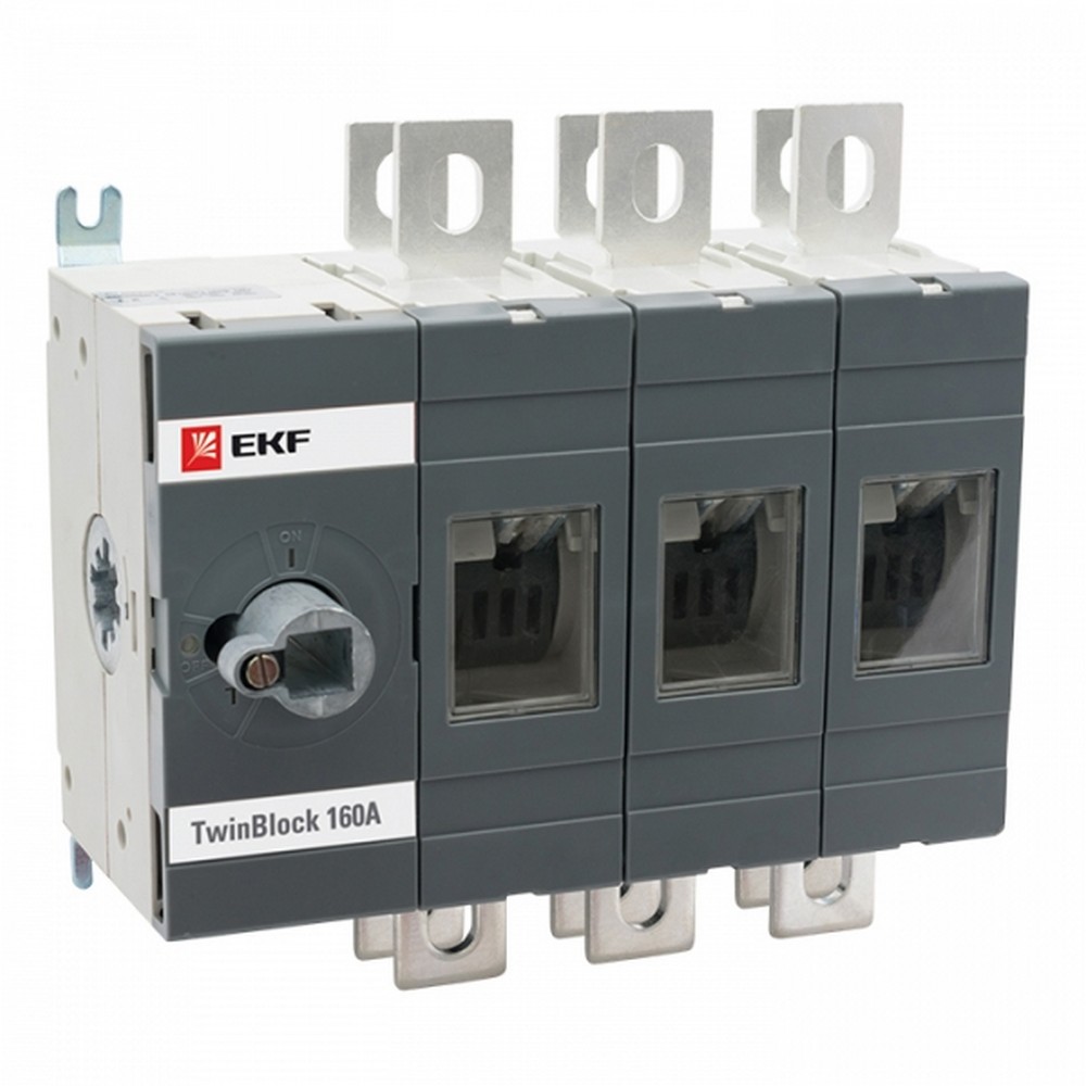EKF Рубильник EKF PROxima 200A 3P реверсивный без рукоятки управления TwinBlock tb-s-200-3p-rev 