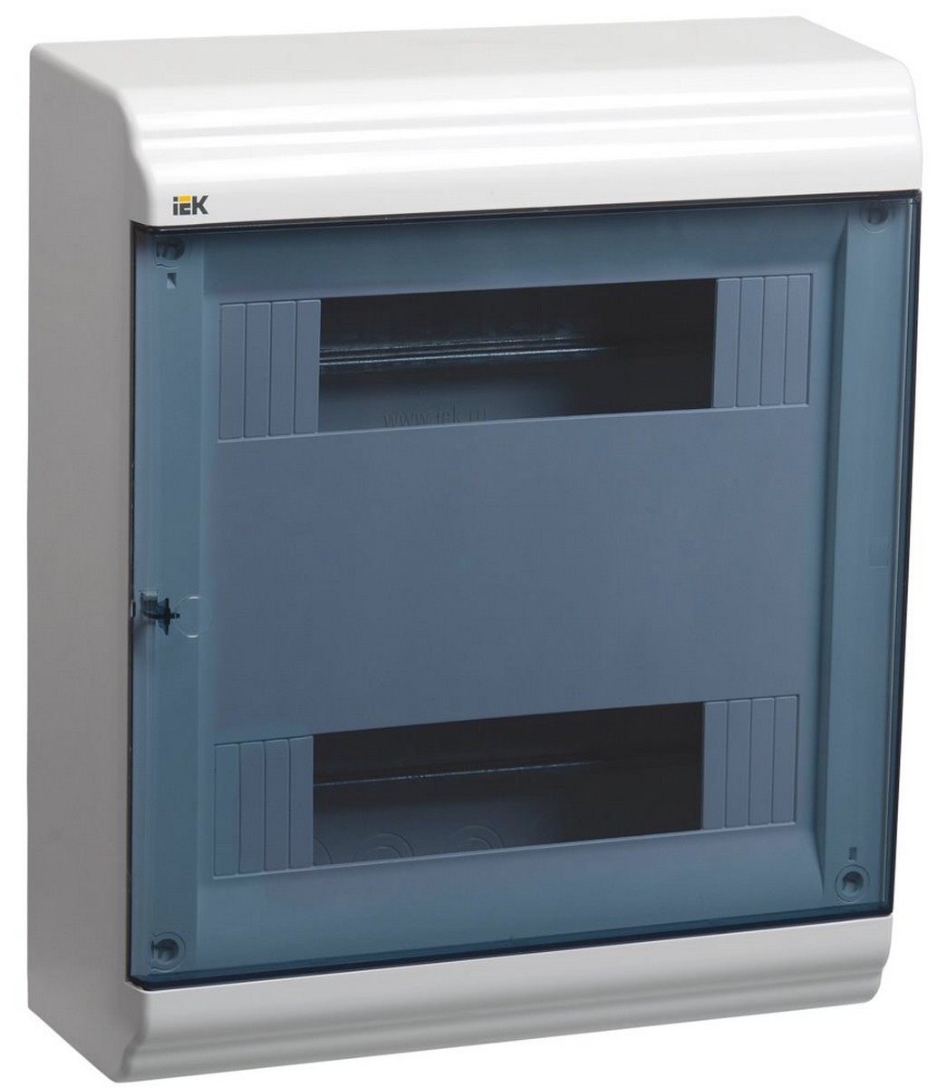 Корпус пластиковый IEK PRIME навесной ЩРН-П-24 белый IP41 MKP82-N-24-41-10