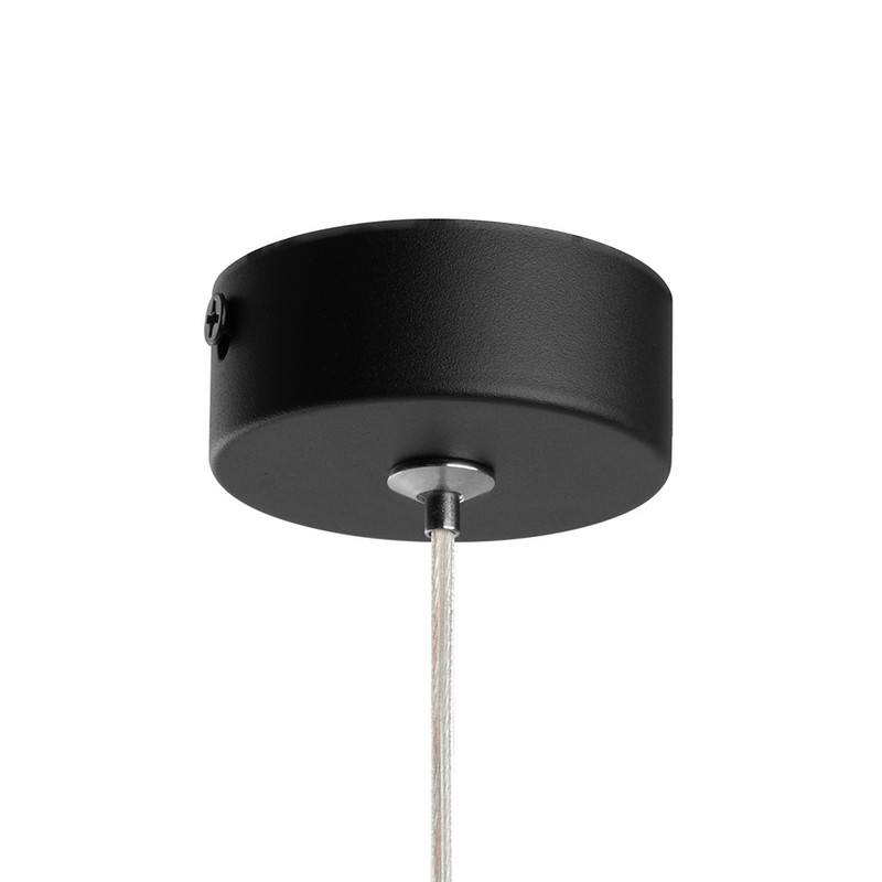 Светильник подвесной Feron ML1838 Barrel BELL levitation MR16 черный 48421