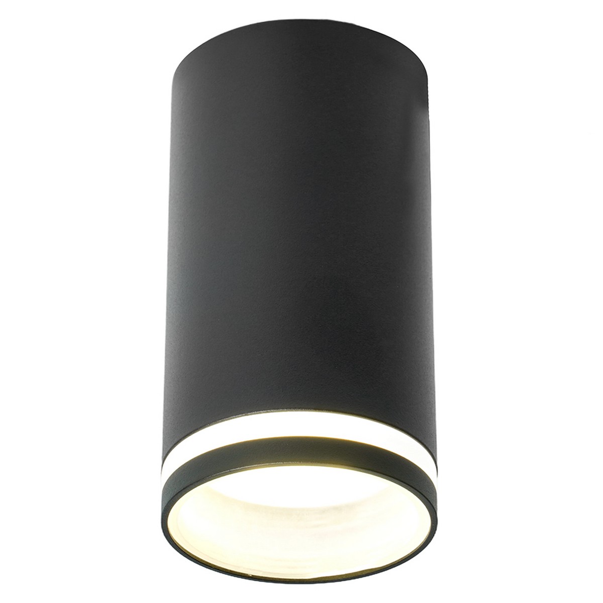 Накладные светодиодные светильники Светильник потолочный Feron ML162 Barrel LUNA GU10 черный 48814 