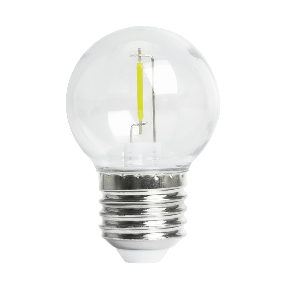 E27 Лампа светодиодная Feron LB-383 Шарик прозрачный E27 2W зеленый 48935 