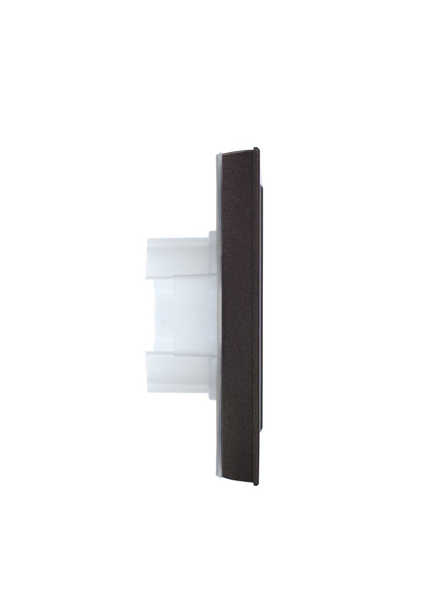Рамка IEK BRITE 2-местная IP44 РУ-2-БрТБ-44 темная бронза BR-M22-44-K45