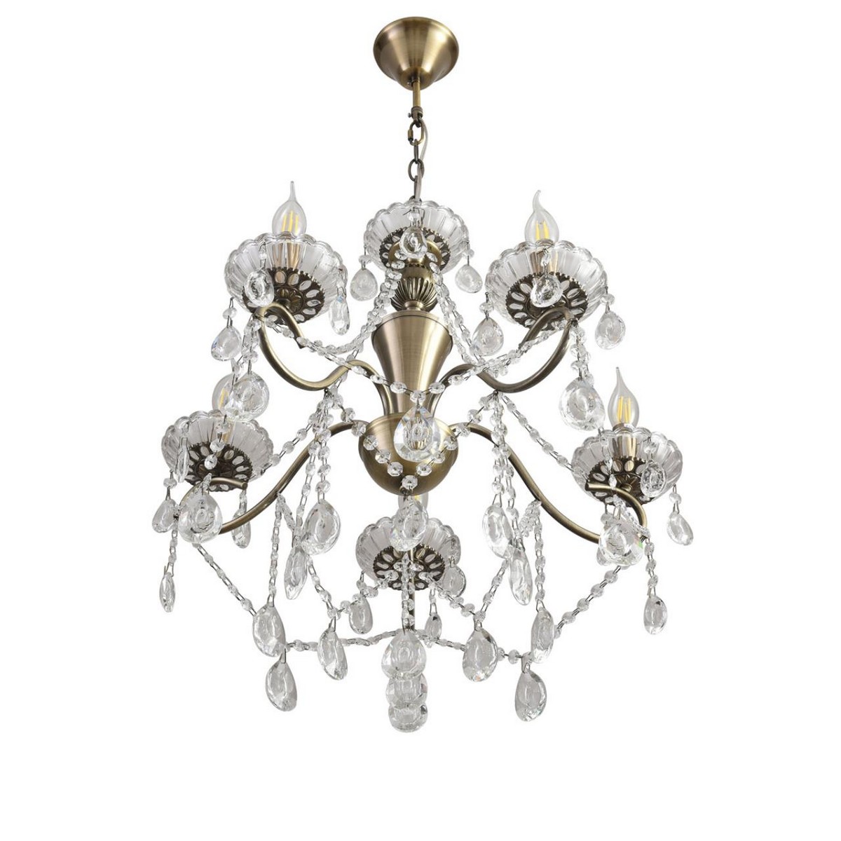 Люстры Люстра потолочная LUMION 8346/5 LUINA 