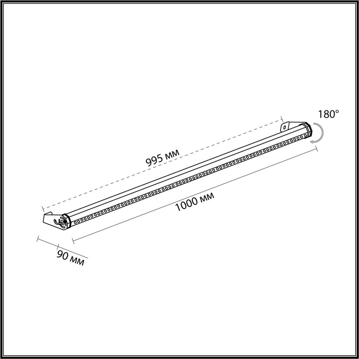 Уличные настенные светильники Фасадный светильник ODEON LIGHT 7040/22WL GRAZE LED 