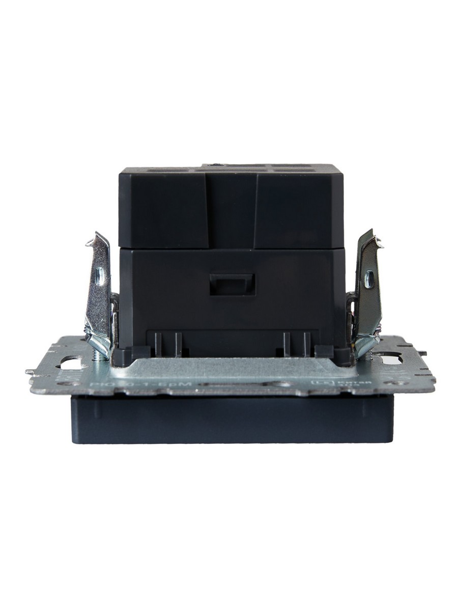 IEK Brite Маренго Розетка IEK BRITE USB A+A 3,1А РЮ10-1-БрМ маренго BR-U21-D31-K35