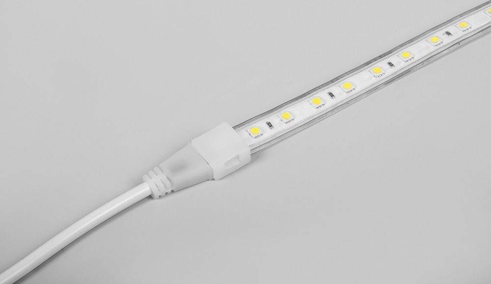 Контроллеры, усилители и сетевые шнуры для светодиодной ленты Сетевой шнур Feron LD177 для светодиодной ленты LS704  220V на 50м  23078 