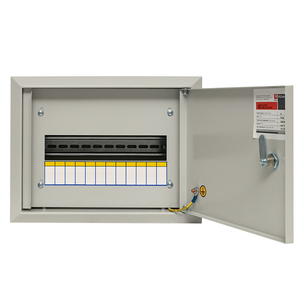 Пластиковые боксы и щиты EKF Щит распределительный EKF PROxima встраиваемый ЩРВ-12 (260х340х120) IP31 mb11-12