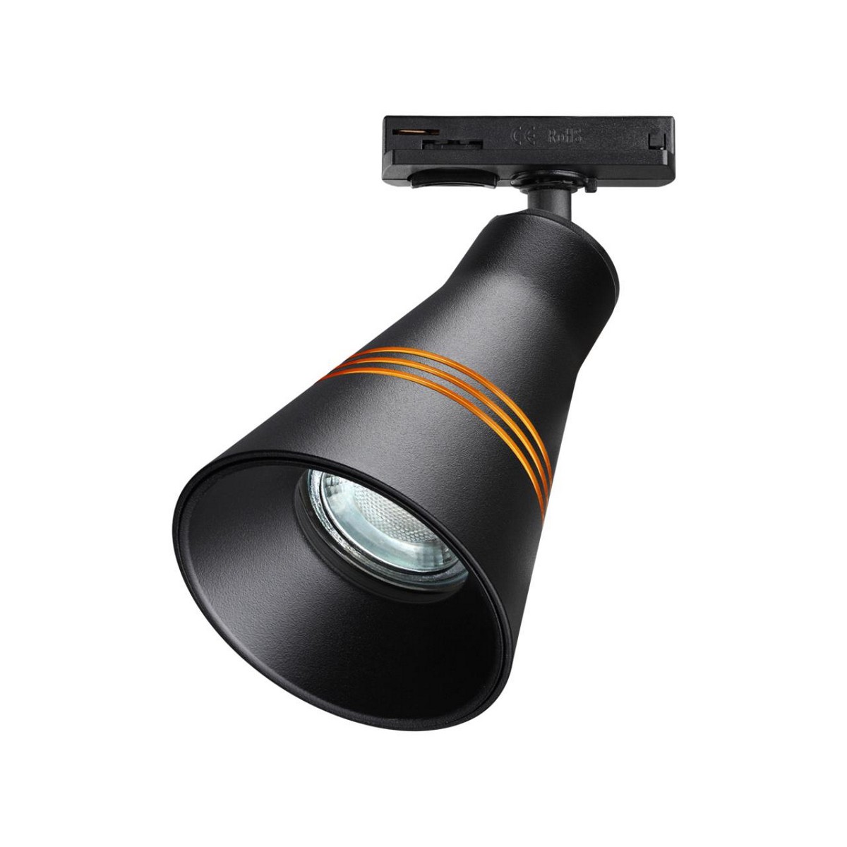 Трековые светодиодные светильники Светильник трековый для однофазного двухжильного шинопровода NOVOTECH 370859 SOBIT 