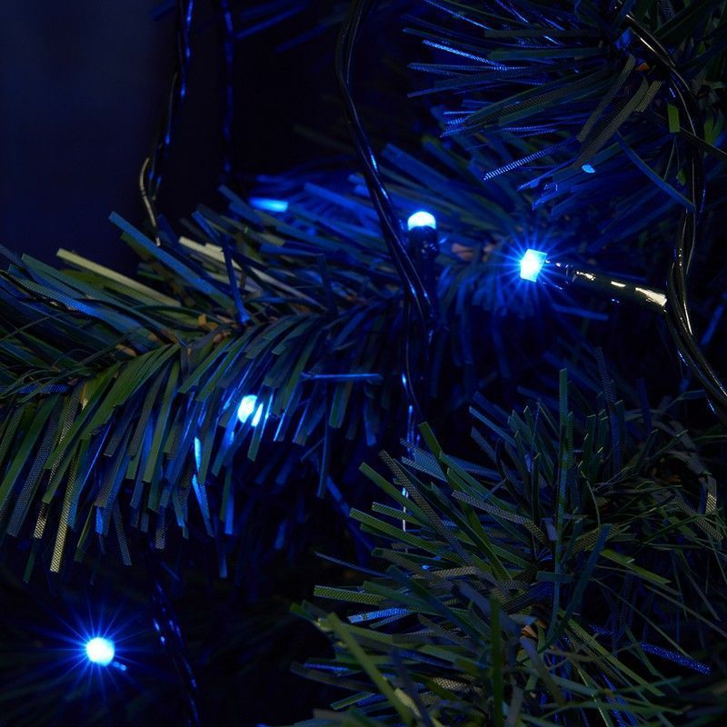 Светодиодная гирлянда Feron CL04 линейная 6м +3м 230V синий 220V 32300