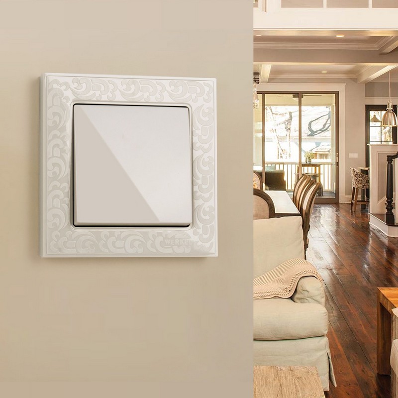 Werkel Слоновая кость механизмы Выключатель Werkel одноклавишный проходной (слоновая кость) W1112003