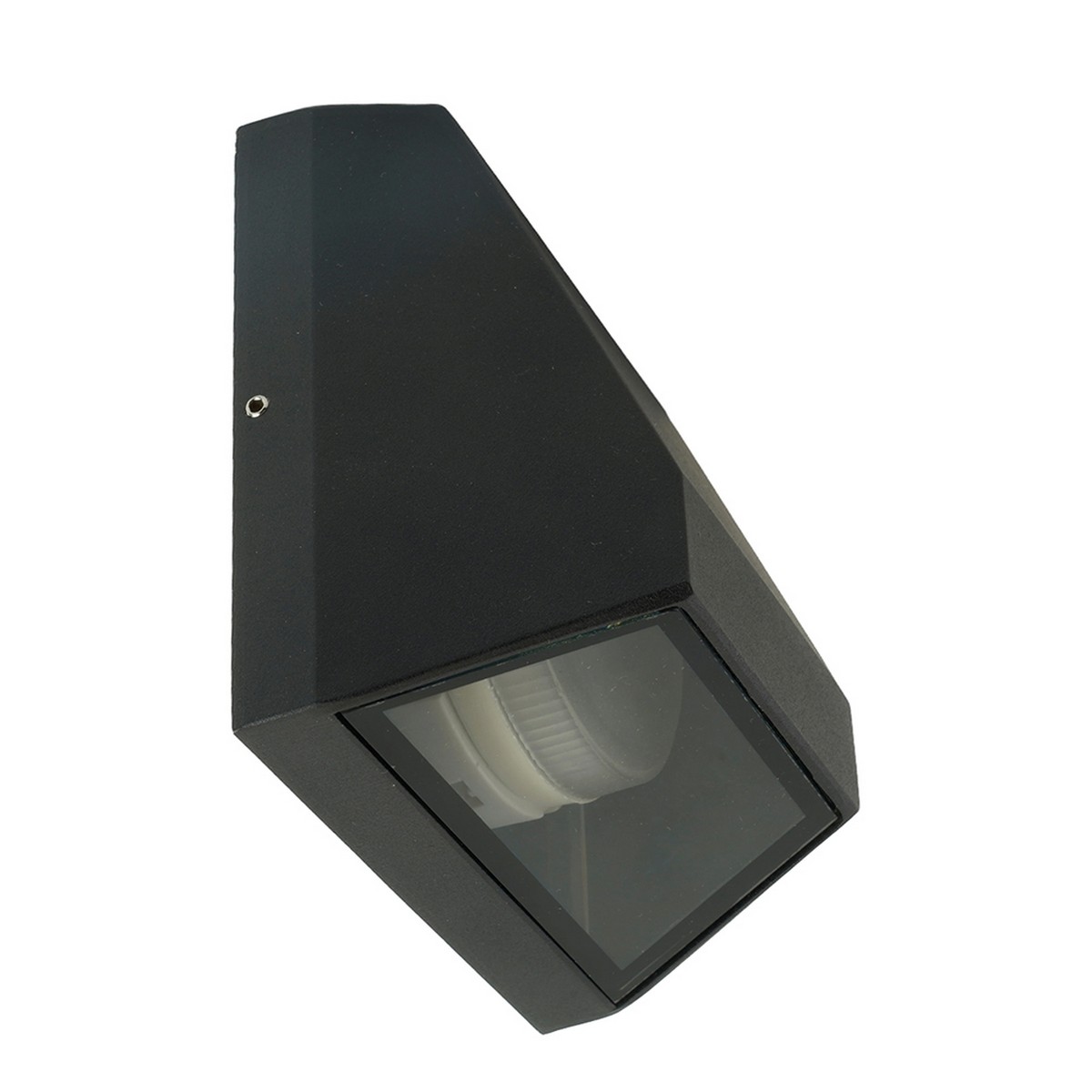 Уличные настенные светильники Светильник садово-парковый Feron DH508 на стену GX53 черный 51329 