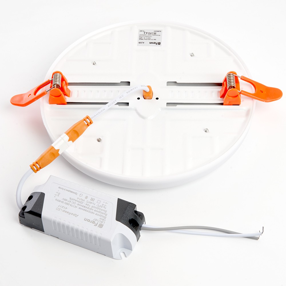 Встраиваемые светодиодные светильники Светодиодный светильник Feron AL509 с регулируемым диаметром (до 130мм) 18W 6400K 41213 