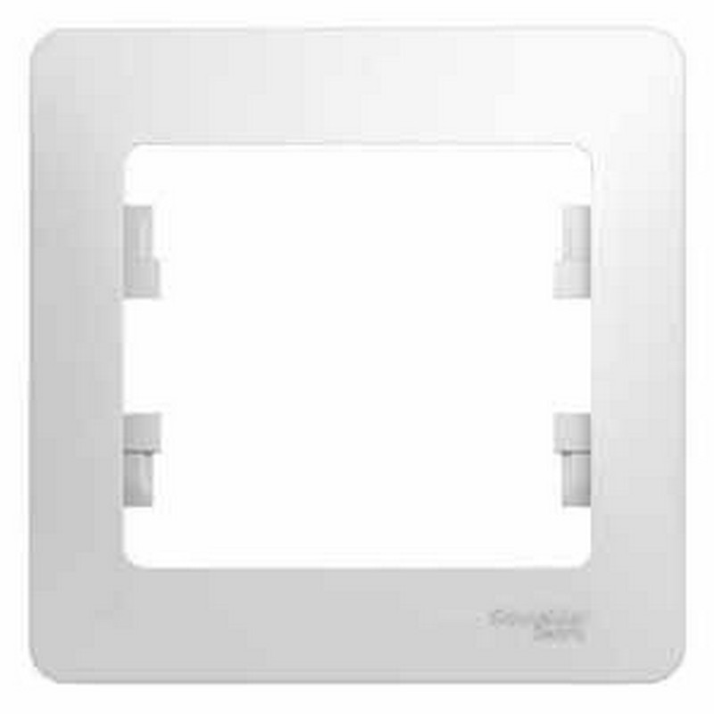 Рамка Systeme Electric Glossa Белый 1-я GSL000101