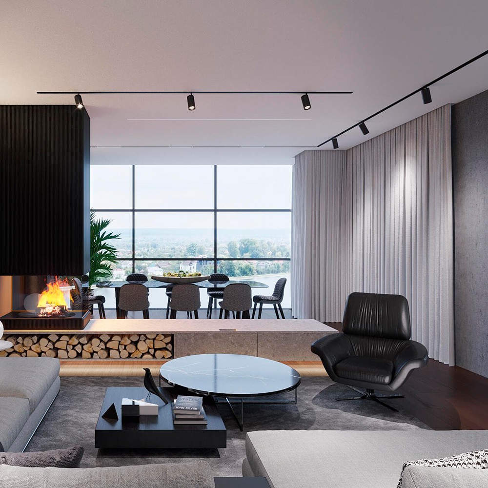 Трековые светодиодные светильники Светодиодный светильник Feron AL103 трековый на шинопровод 30W 4000K 35 градусов черный TrueColor 48942 