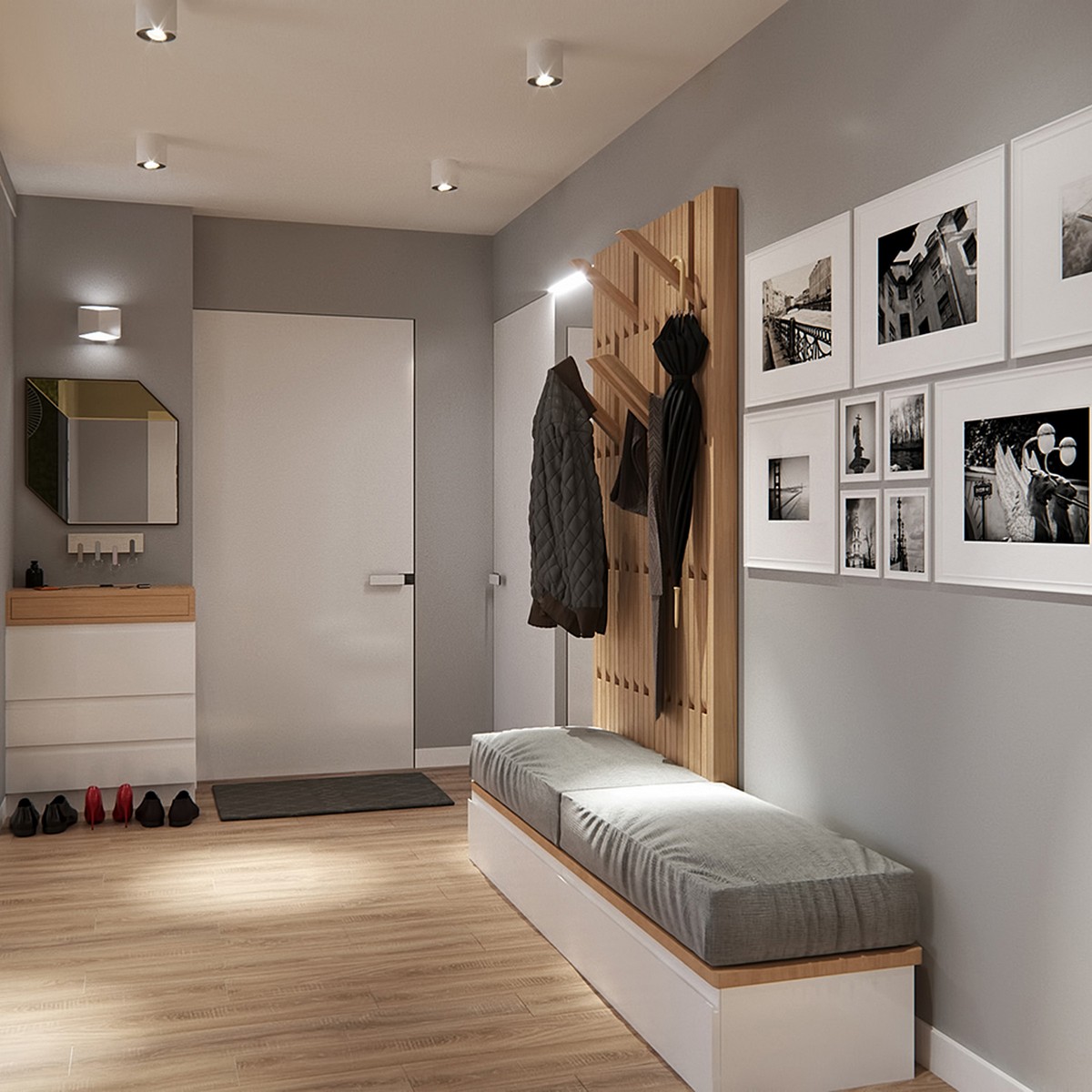 Светильники споты светодиодные Светильник спот потолочный Feron HL361 12W GX53 черный 41995 