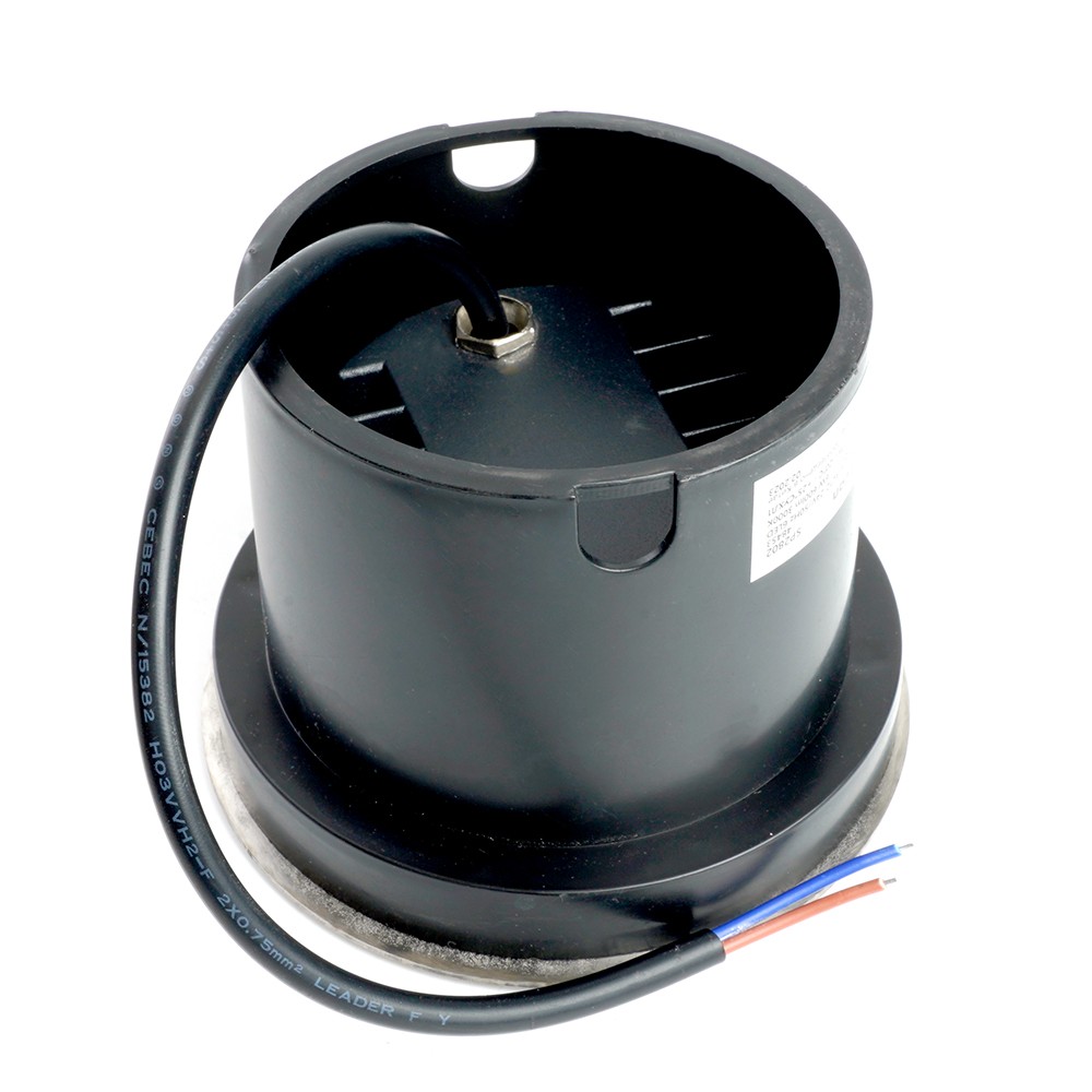 Светодиодный светильник тротуарный (грунтовый) Feron SP2802 6W AC12-24V низковольтный 3000К металлик D120*H90mm вн.диаметр: 90mm IP67 48453