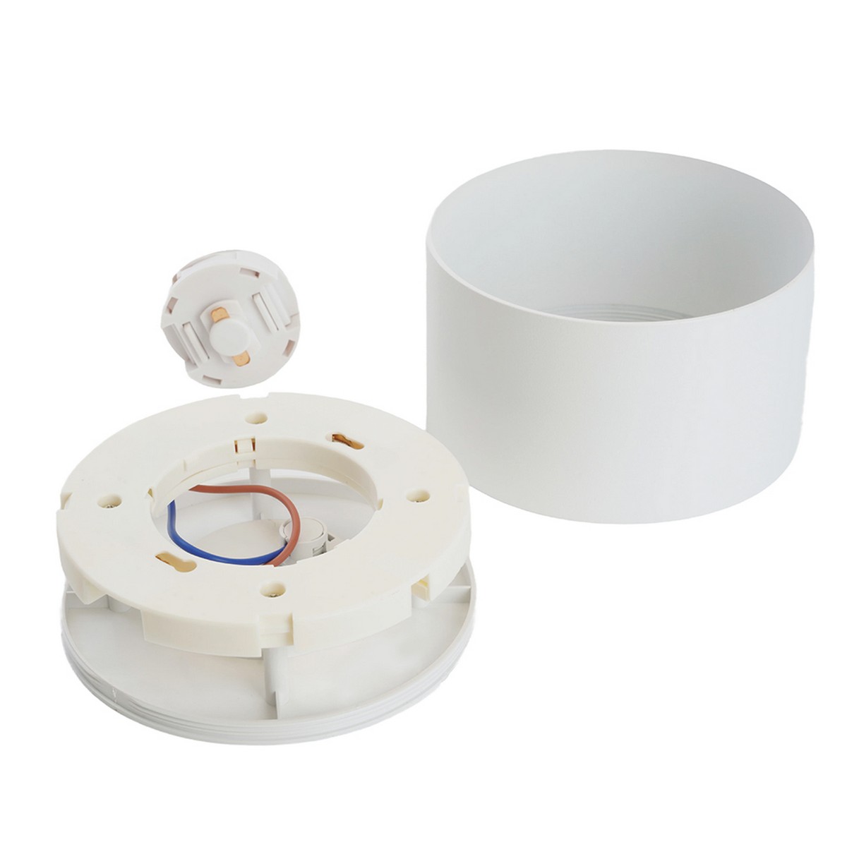 Трековые светодиодные светильники Светильник Feron AL136 трековый GX70 белый 51126 