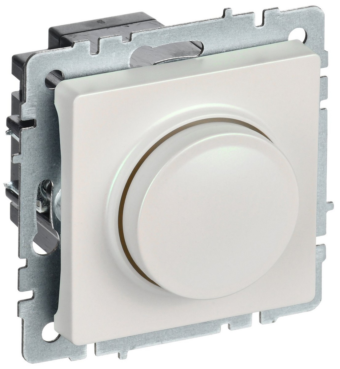 Светорегулятор IEK BRITE BASE Жемчуг пов-наж. 600Вт СС10-1-0-БрЖ BR-D20-0600-K36