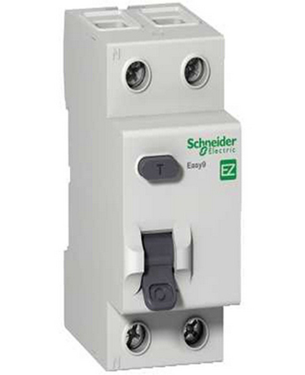 Дифференциальный автоматический выключатель SCHNEIDER ELECTRIC EASY 9 1П+Н 32A 30mA 4,5kA тип AC х-к