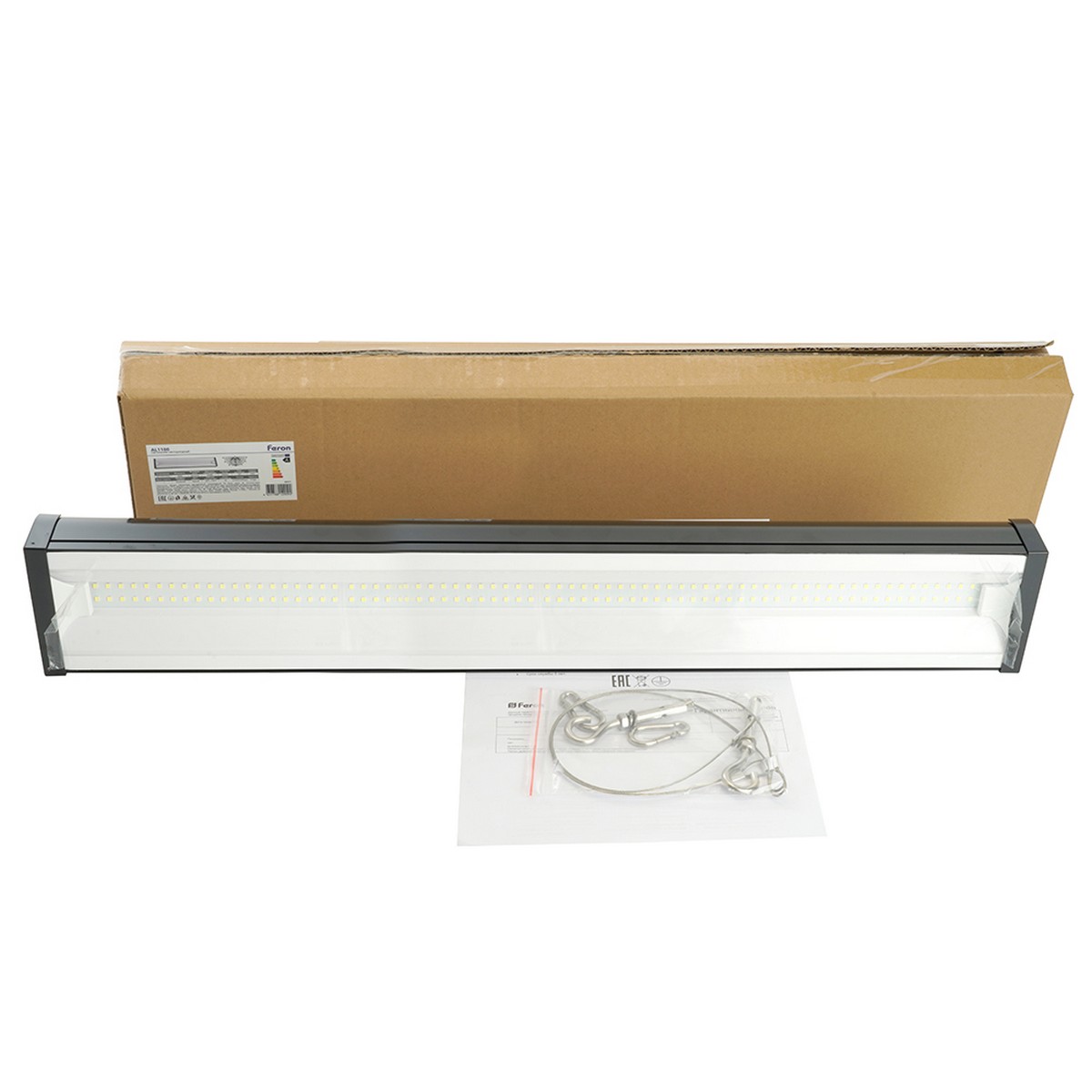 Светодиодные светильники для склада Светильник складской Feron AL1180 150W 110° IP65 48977 