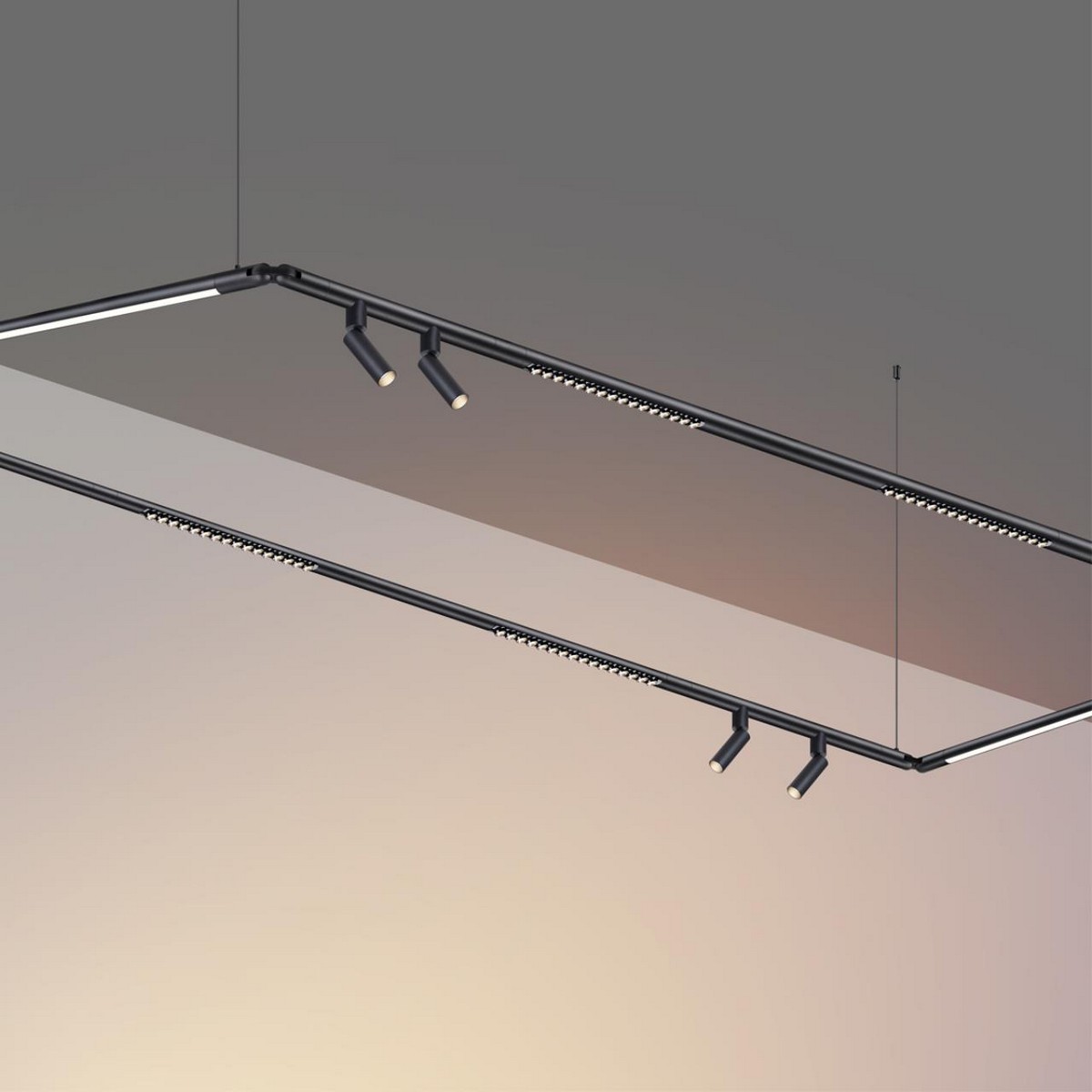 Трековые светодиодные светильники Светильник диммируемый со сменой цветовой температуры NOVOTECH GLAT 359366 