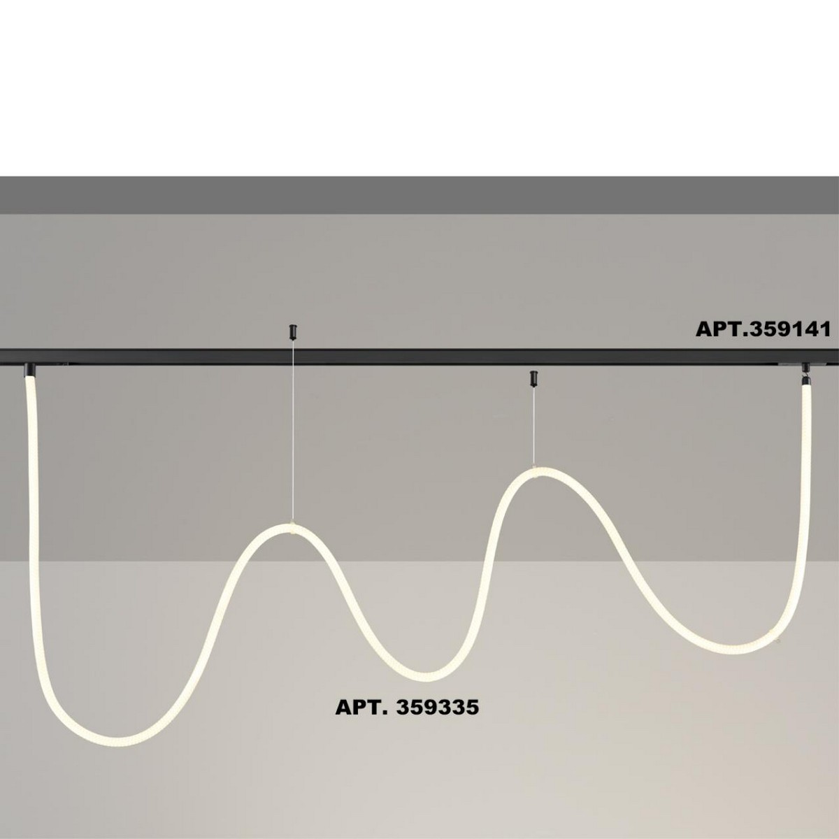 Трековые светодиодные светильники Трековый светильник «ГИБКИЙ НЕОН» для низковольтного шинопровода FLUM NOVOTECH 359335 RAMO 