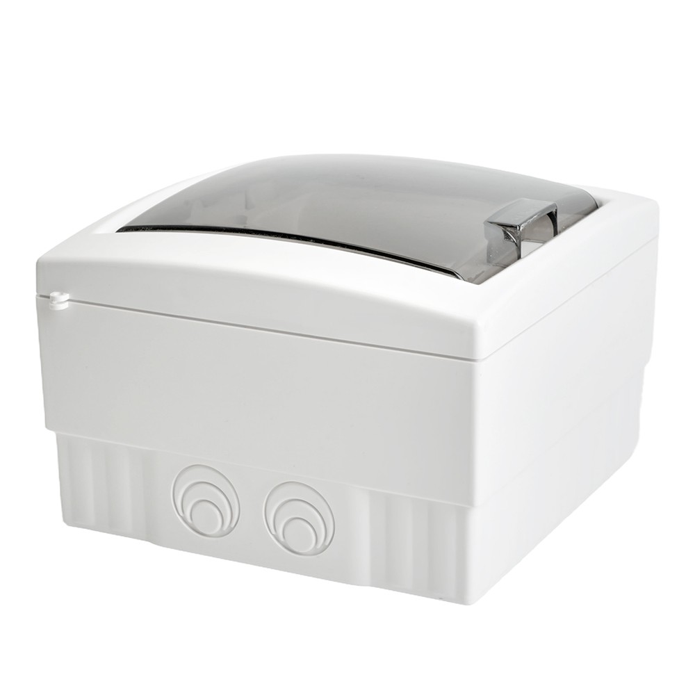 Пластиковые боксы и щиты Stekker Бокс настенный STEKKER EBX50-3/04-20 4 модуля пластик серия Standart 49633