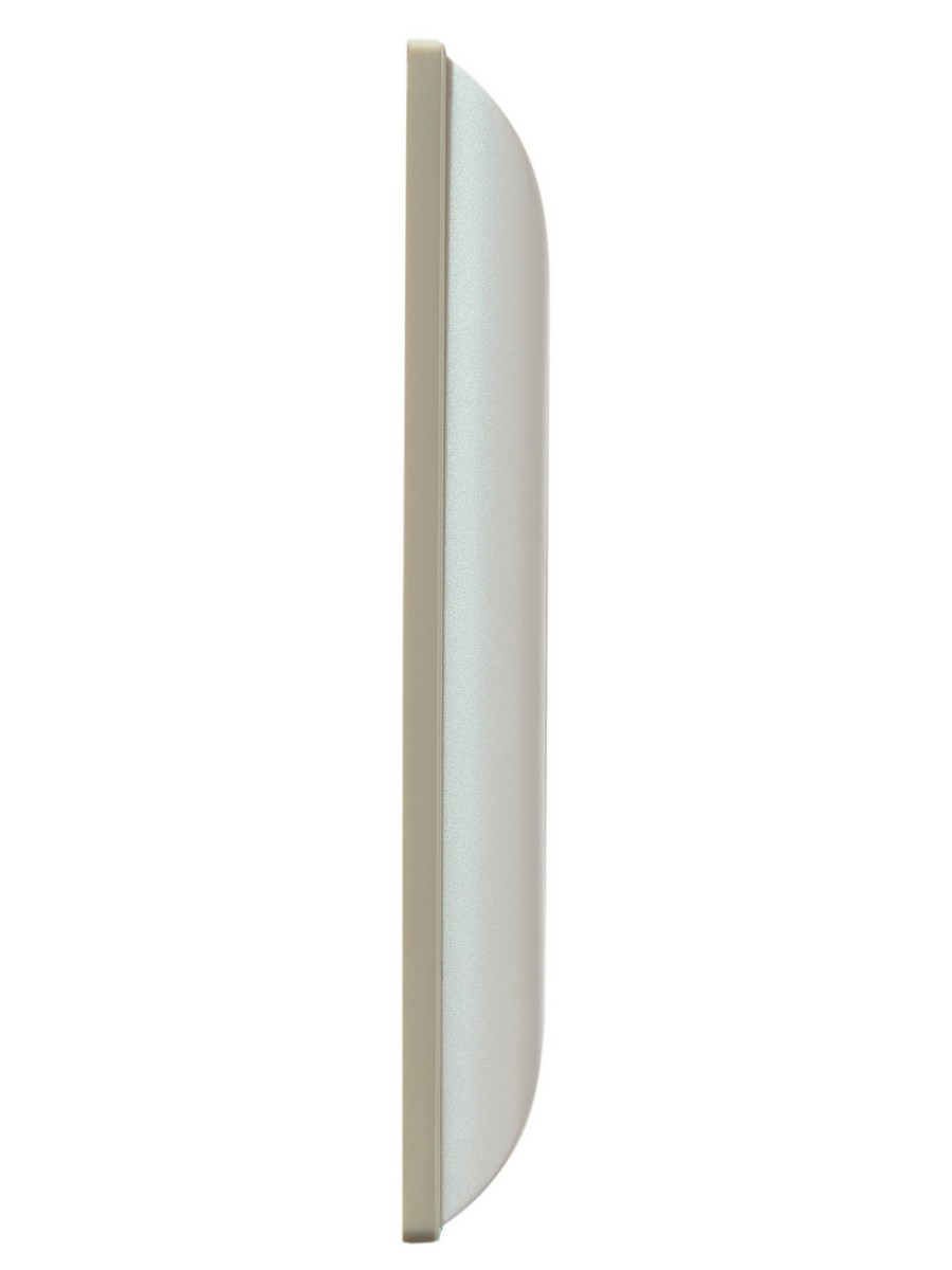 Рамка IEK BRITE DECOR Жемчуг/беж 3D-форма 5-мест. РУ-5-Бр