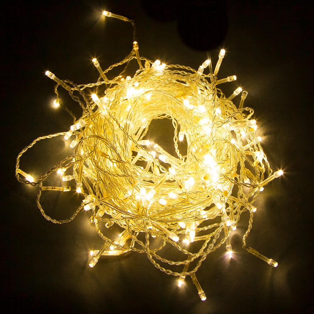 Светодиодная гирлянда Feron CL18 занавес статчиная 15*15м + 3м 230V желтый 220V 41622