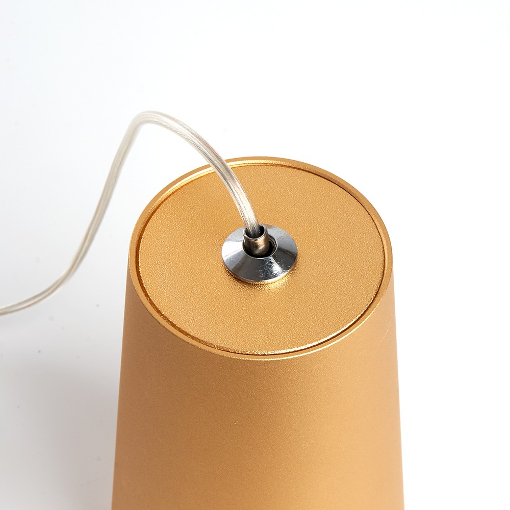 Подвесные светодиодные светильники Светильник подвесной Feron ML1858 Barrel BELL levitation MR16 золото черный 48423 