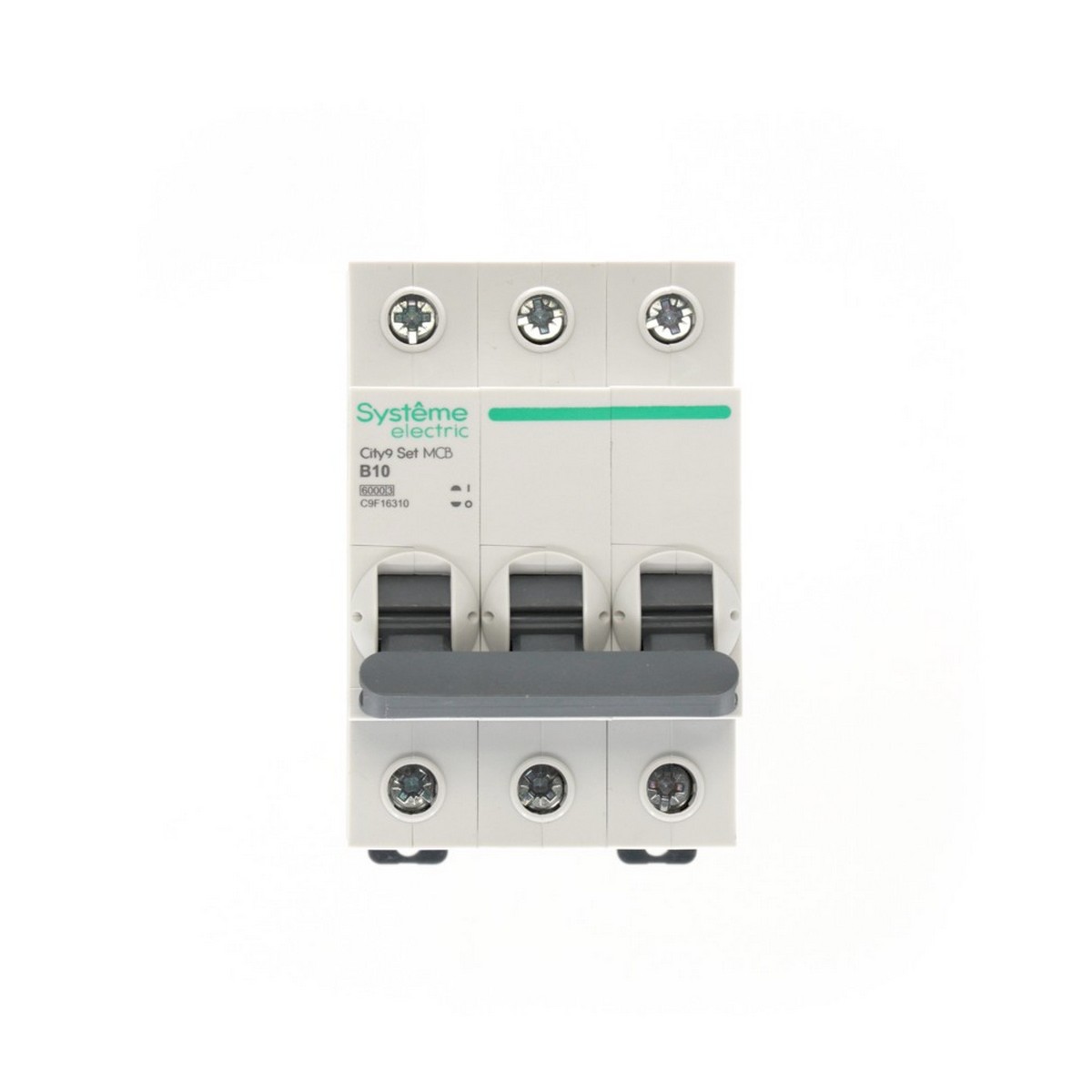 Автоматический выключатель Systeme Electric City9 Set (АВ) B 10А 3P 6kA C9F16310
