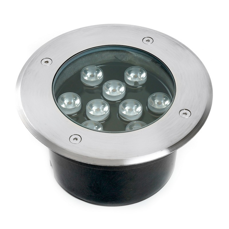 Светодиодный светильник тротуарный (грунтовый) Feron SP2803 10W 12V 4000К IP67 48347