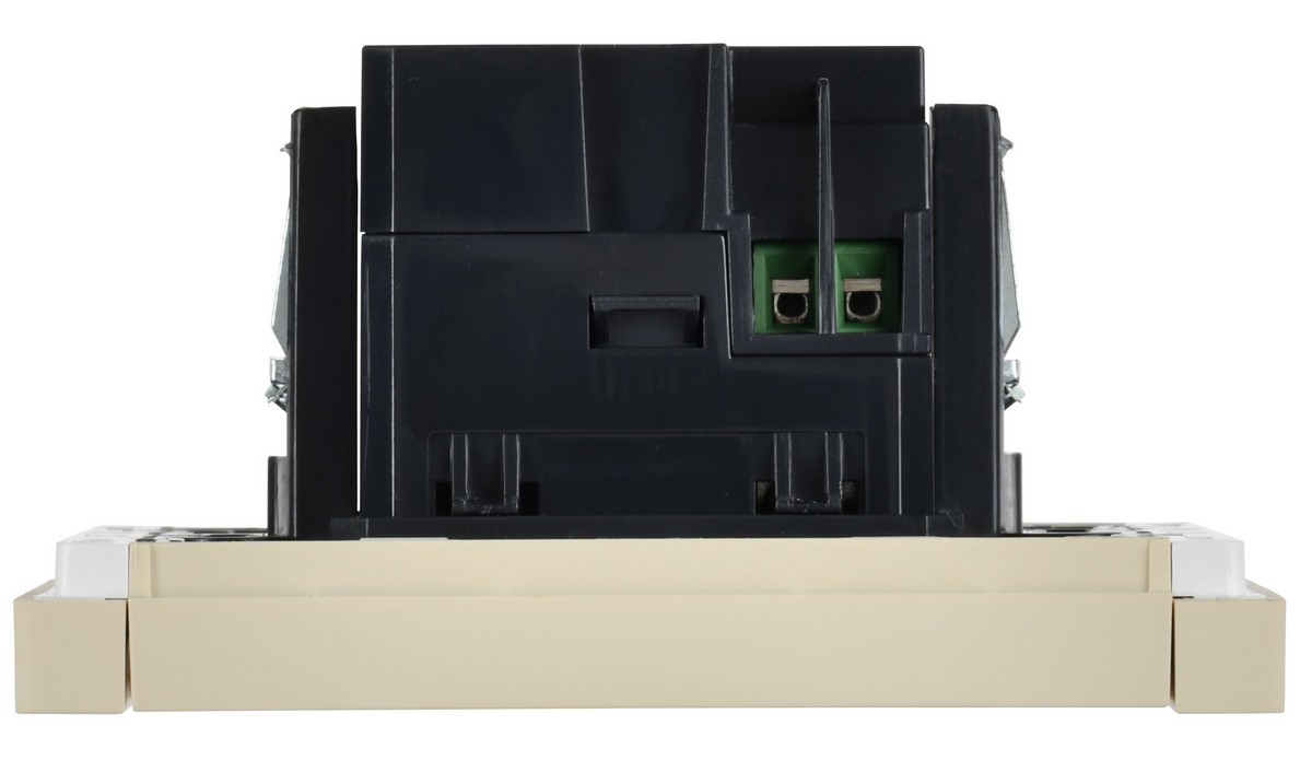 Розетка IEK FORTE&PIANO Ваниль USB A+A 3,1А FP449