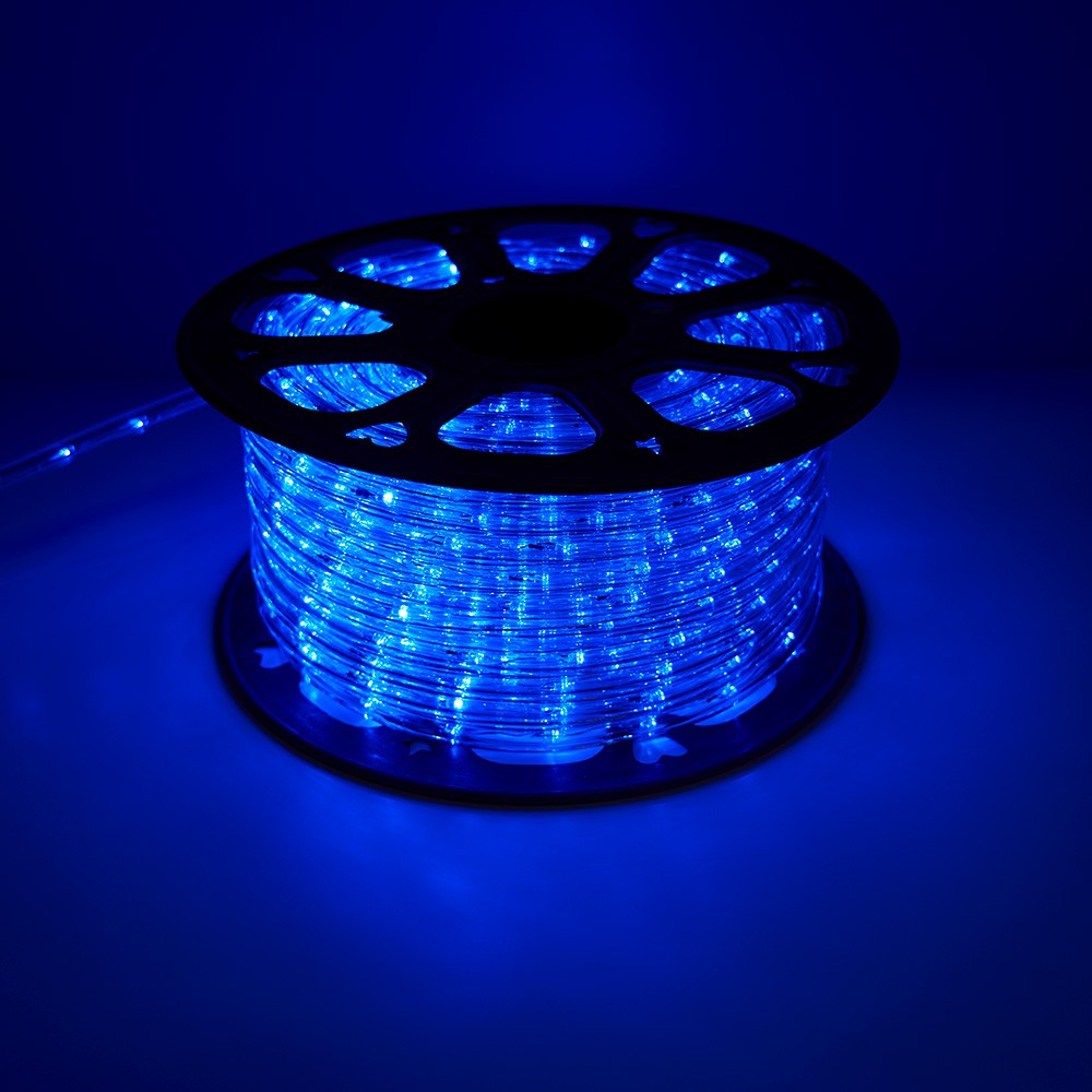 Светодиодная лента RGB Дюралайт светодиодный Feron LED-R2W 2-х жильный RGB 144Вт/м 24LED/м 50м 230V 41031 (цена за метр) 