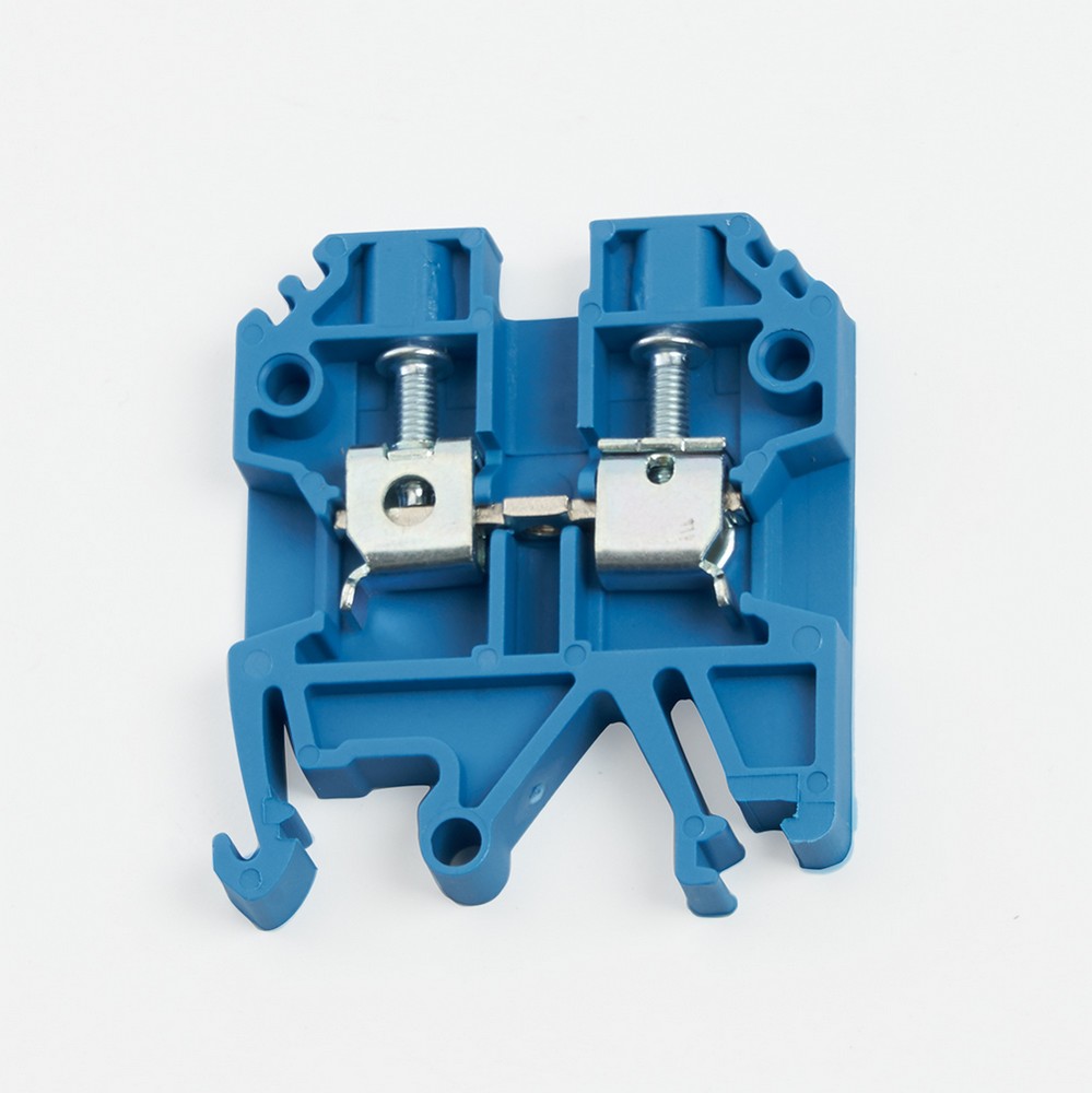 Комплектующие для щитов Зажим наборный изолированный (винтовой) ЗНИ - 4,0 (JXB4), синий, STEKKER, LD551-2-40 39359 