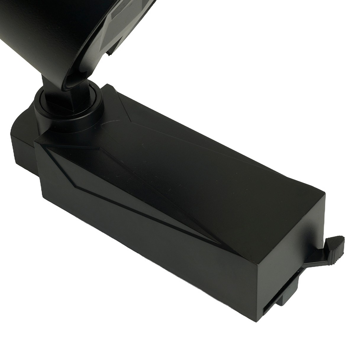 Трековые светодиодные светильники Светодиодный светильник Feron AL103 трековый на шинопровод 30W 4000K 35 градусов черный TrueColor 48942 