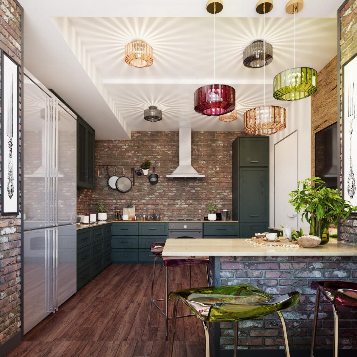 Накладные светодиодные светильники Светильник потолочный ODEON LIGHT 4747/1C BINGA 