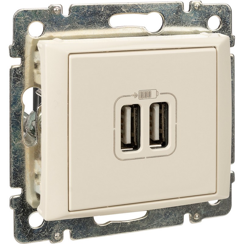 Розетка USB 2-ая  Legrand Valena крем 774170