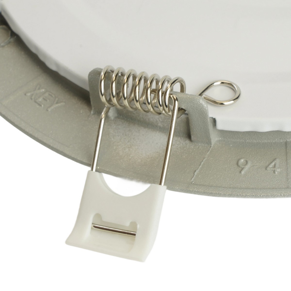 Встраиваемые светодиодные светильники Светодиодный светильник Feron AL500 встраиваемый 9W 4000K серый 51611 