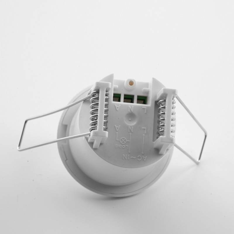 Датчик движения и освещенности Feron SEN50 800W DD=6m IP20 белый 22066