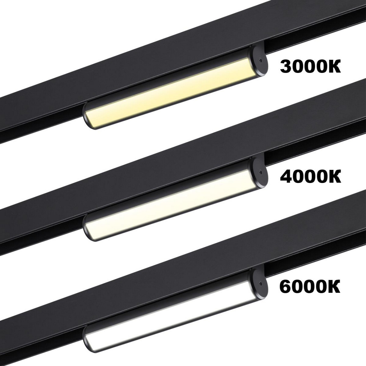 Трековые светодиодные светильники Трековый светодиодный светильник с переключателем цветовой темперетуры NOVOTECH 359952 VECTOR 