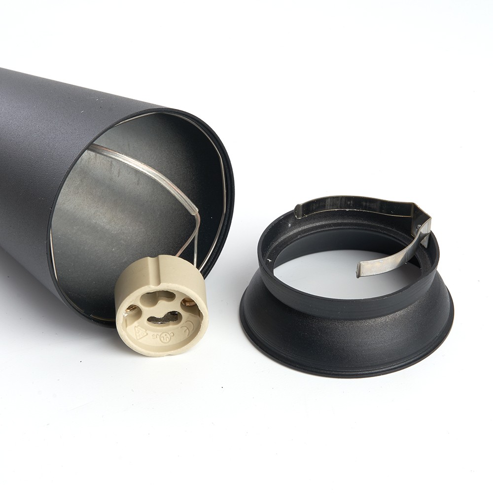 Светильник подвесной Feron ML1838 Barrel BELL levitation MR16 черный 48421