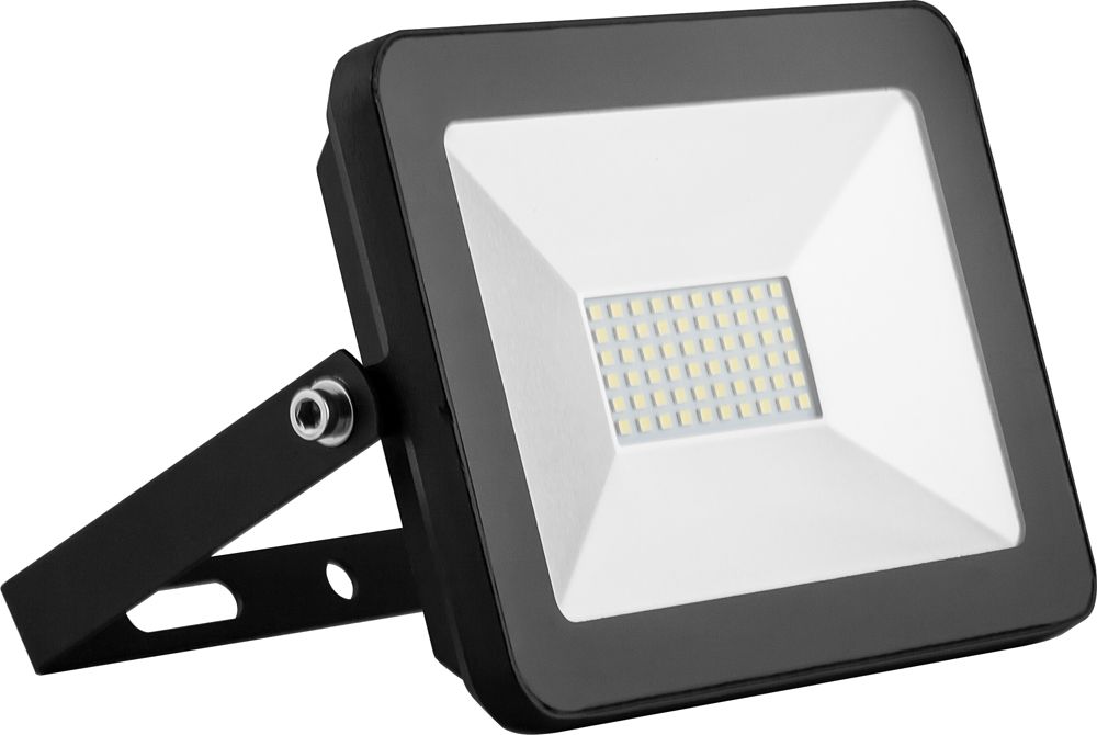 Светодиодный прожектор Saffit SFL90-30 30W Черный 6400K 55065